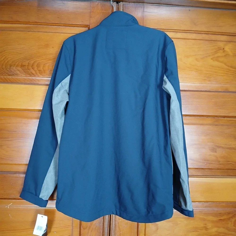 NWT Tennessee Titans NFL Full Zip-Up Jacket Size Small‎ Men's Blue Grey Official
